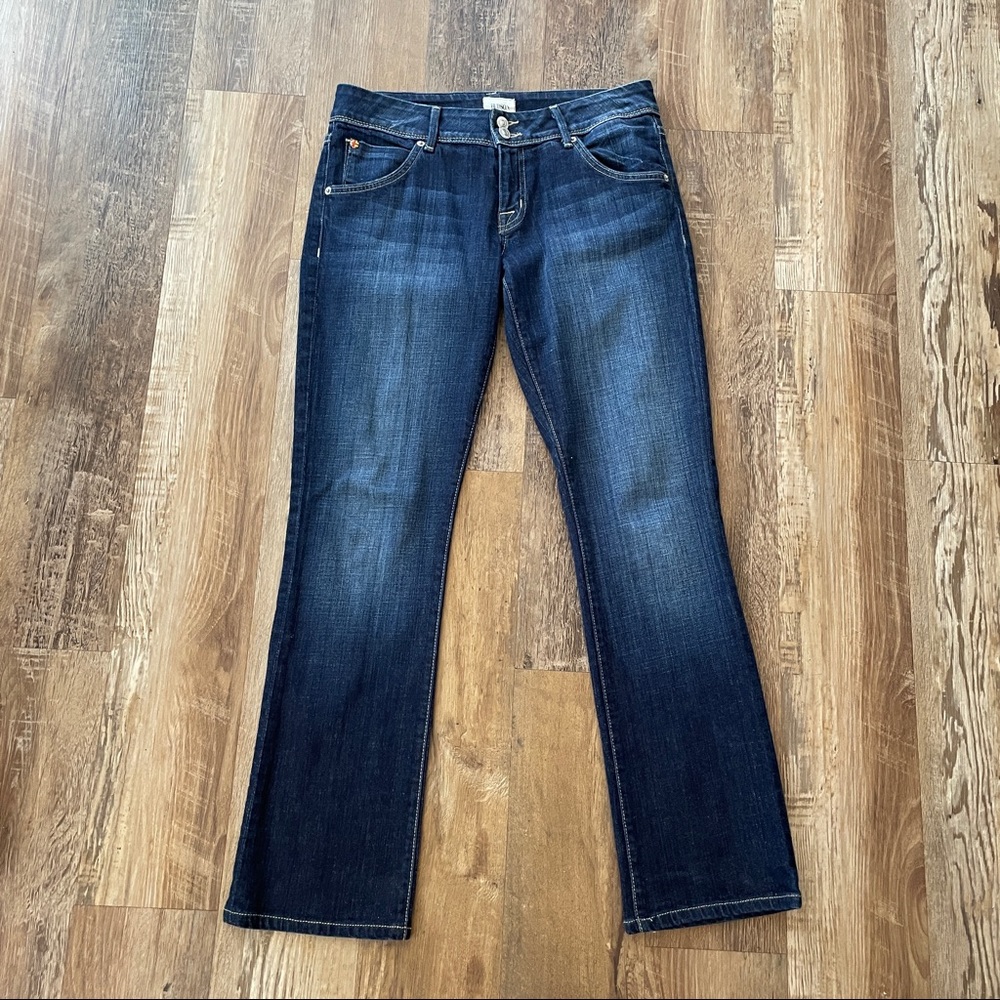 Hudson straight leg country low rise denim jeans 29 - Picture 4 of 8